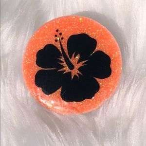 Hand crafted phone grip